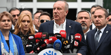 Memleket Partisi Genel Başkanı Muharrem İnce, cumhurbaşkanı adaylığından çekildiğini açıkladı.