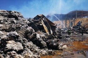 Gaziantep'teki fabrika yangını 35 milyon dolarlık hasara neden oldu