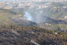Hatay'ın Belen ilçesindeki orman yangını kontrol altına alındı