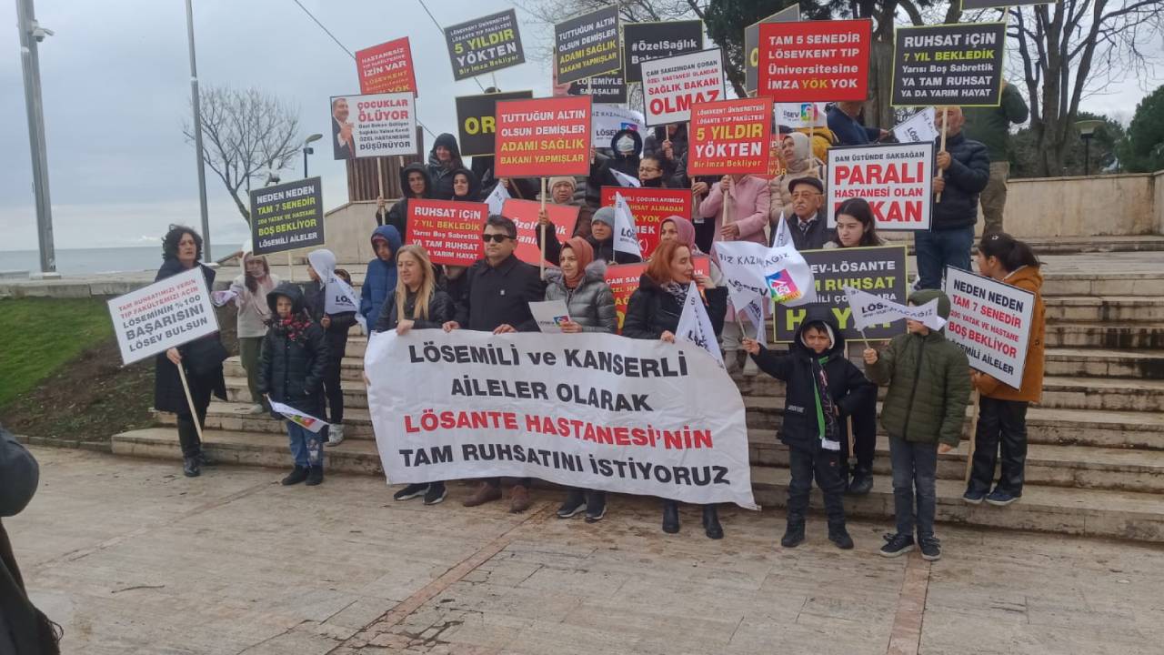 Lösemili Çocukların Ailelerinden LÖSANTE'ye Ruhsat Talebi