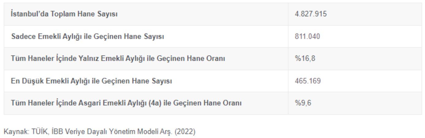 Emekli Konut ve Kiralık Hane Durumu