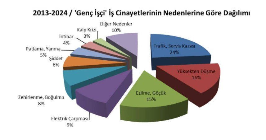 İSİG Genç İşçi İş Cinayeti Raporu 2013-2024