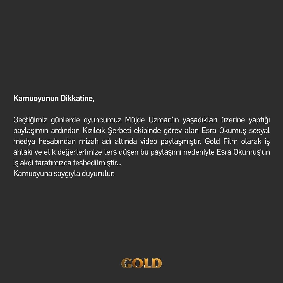 MÜJDE UZMAN'IN ÇARPICI PAYLAŞIMI VE ESRA OKUMUŞ İLE YAŞANAN OLAY