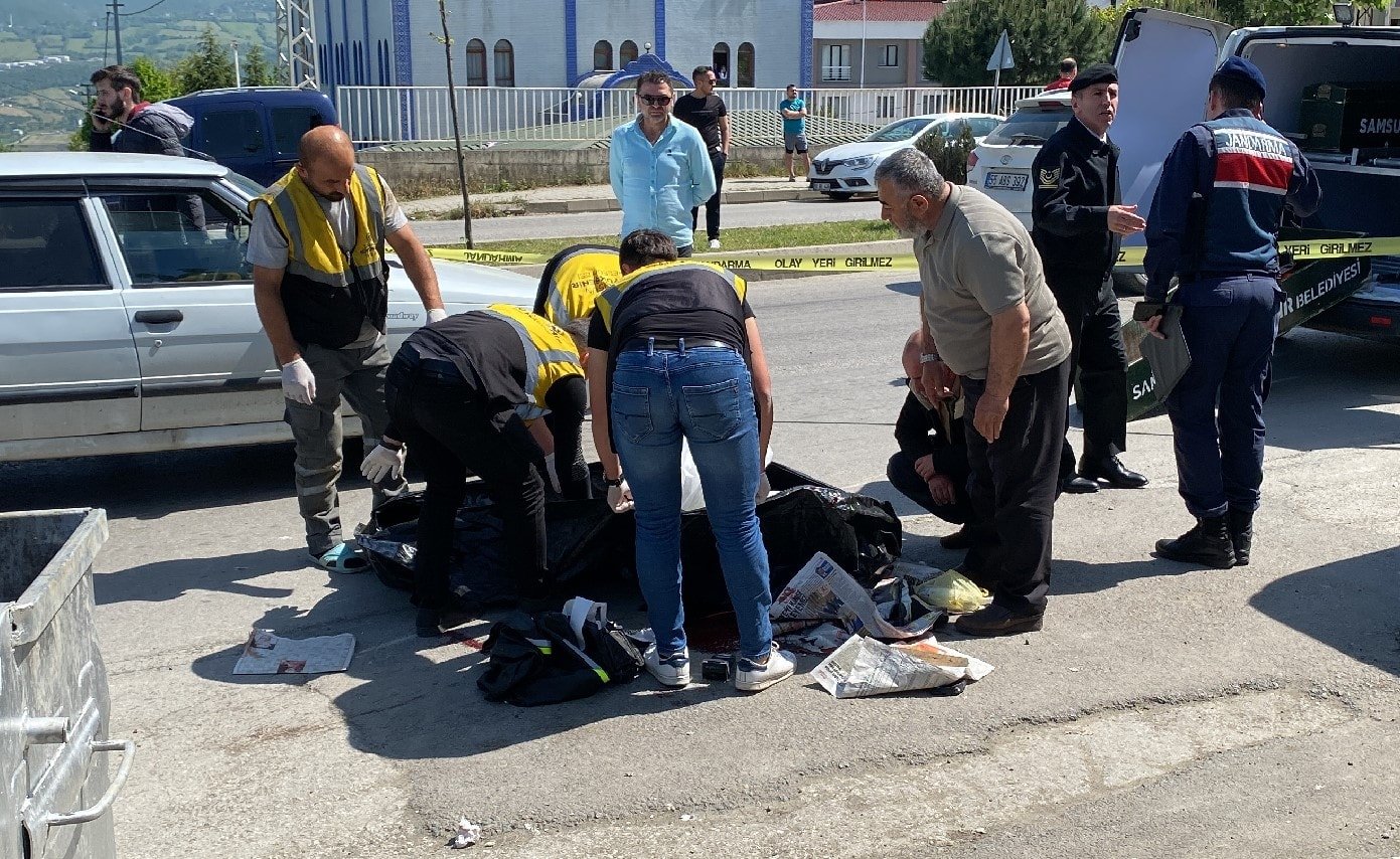 Samsun'da Kurye Mustafa Uğur'un Hayatını Kaybettiği Kaza