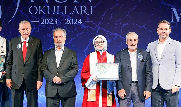 İstanbul NUN Okulları'nda Gerçekleşen Mezuniyet Töreni