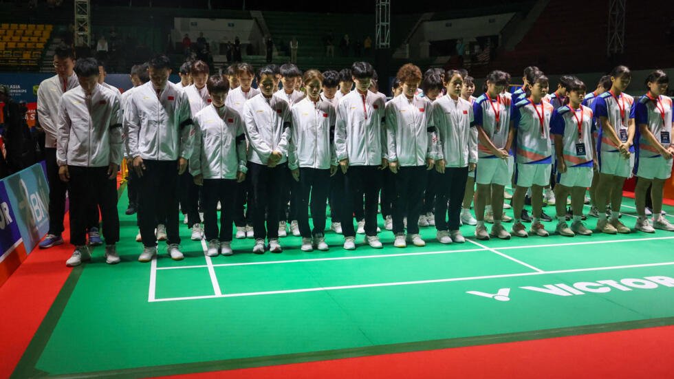 Çinli Badminton Oyuncusu Zhang Zhijie Anısına Saygı Duruşu