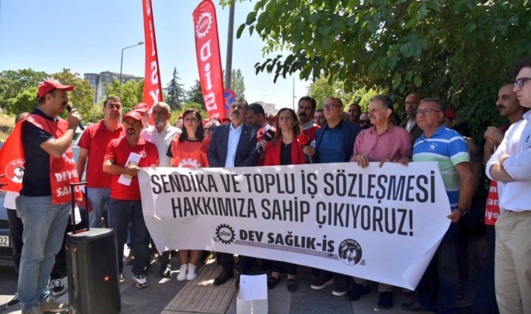 DİSK Genel Başkanı Arzu Çerkezoğlu'ndan Basın Açıklaması
