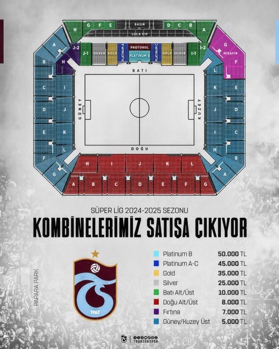 Trabzonspor Kombine Bilet Satışı