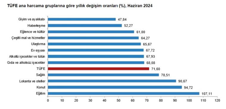 TÜİK Açıkladı: Enflasyon Rakamları Değerlendirildi