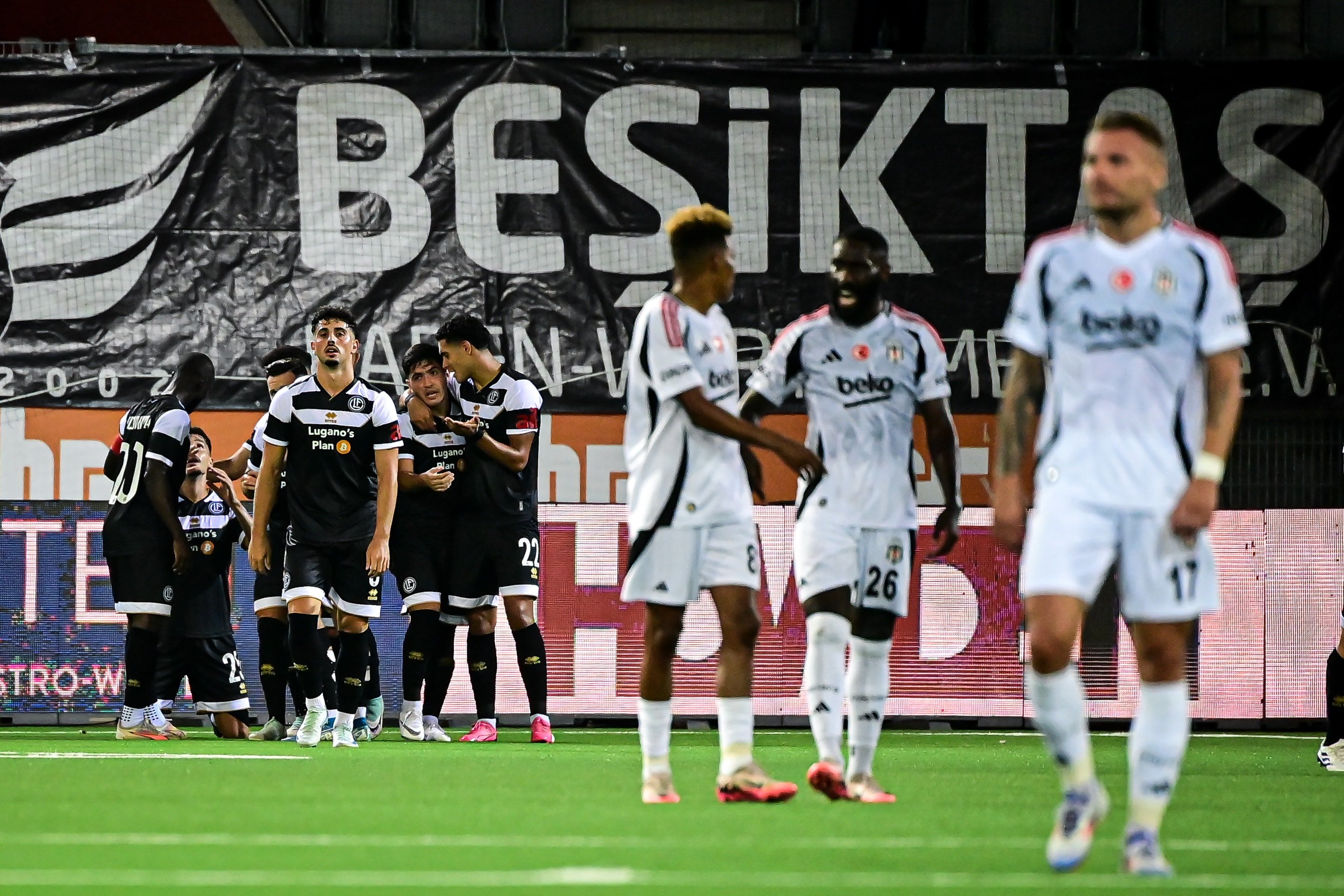 Beşiktaş, Lugano ile 3-3 Berabere Kaldı