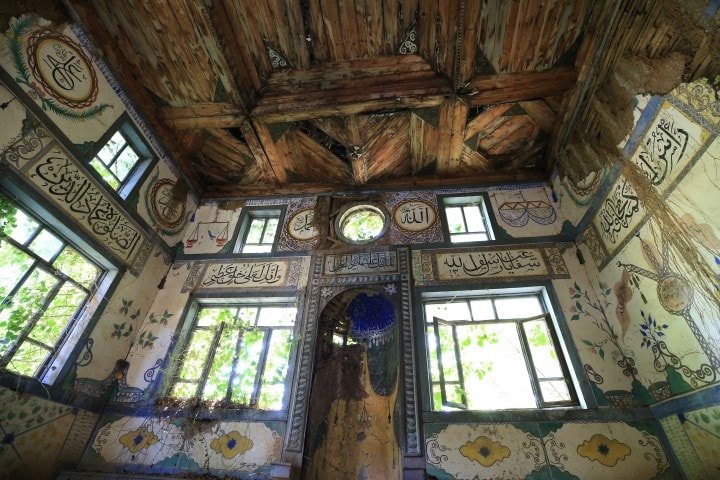 Dokurcun Çengeller Mahallesi'ndeki Cami Koruma Çalışmaları