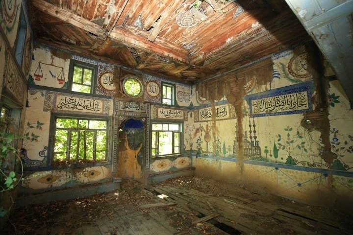 Dokurcun Çengeller Mahallesi'ndeki Cami Koruma Çalışmaları