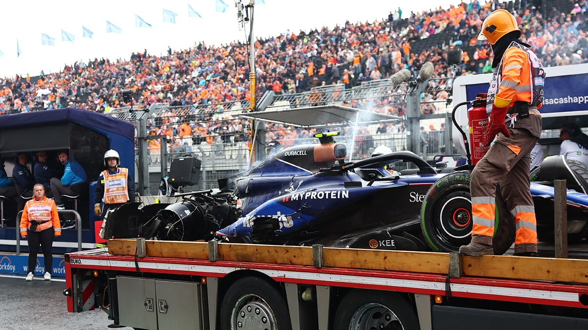 Formula 1 Antrenman Seansında Korkutucu Kaza