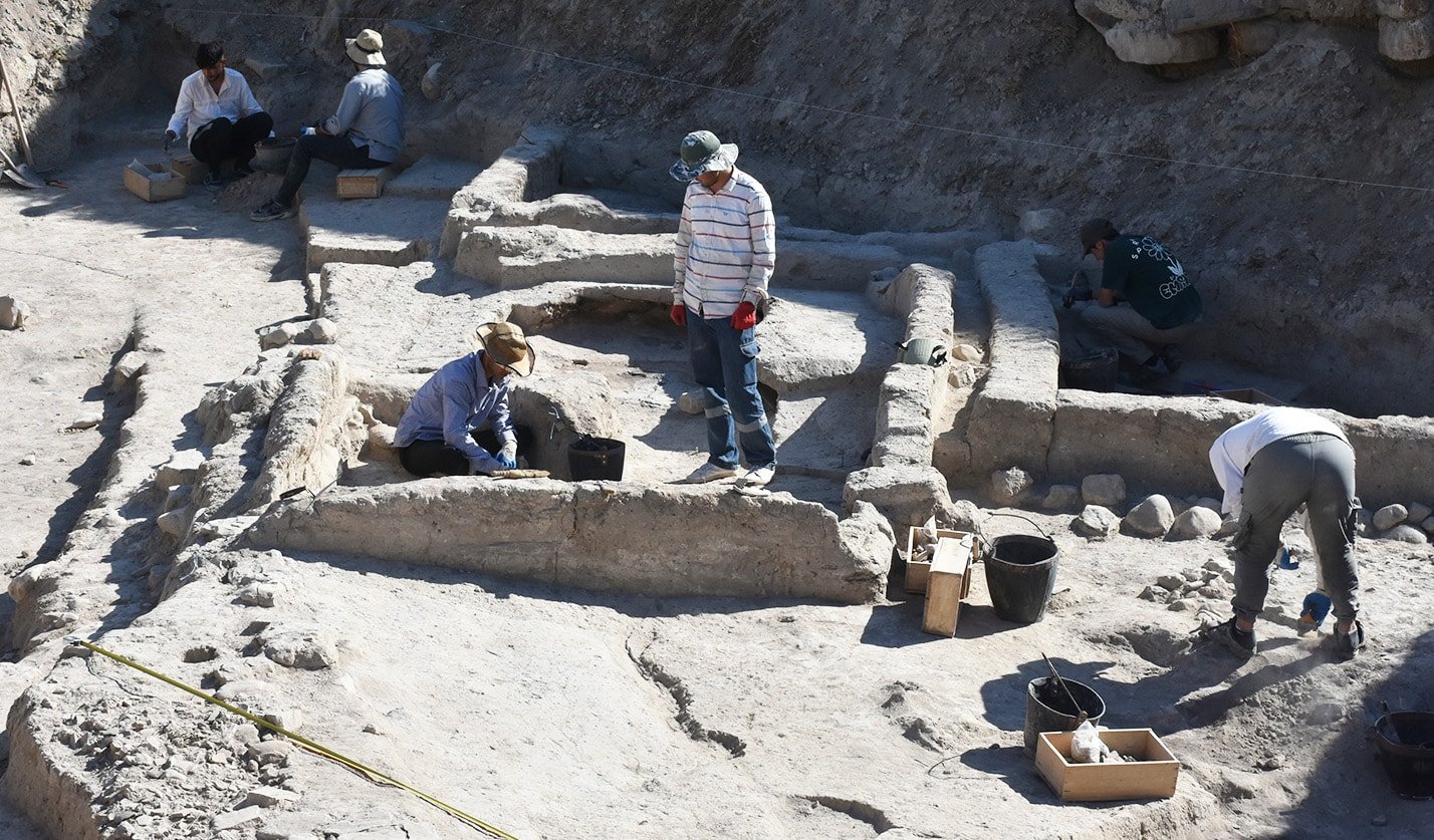 Malatya'daki Arslantepe Höyüğü Kazıları