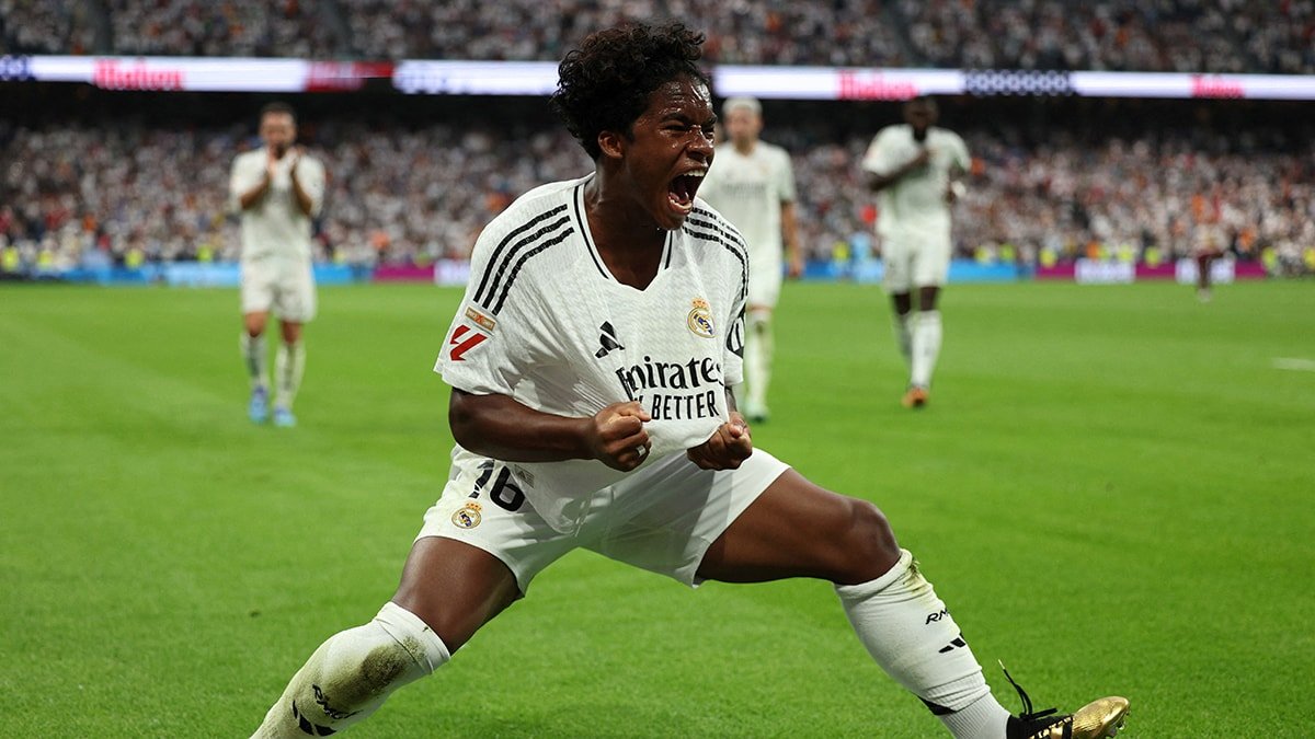Real Madrid'de Tarihi Anlar: Endrick'in İlk Golü