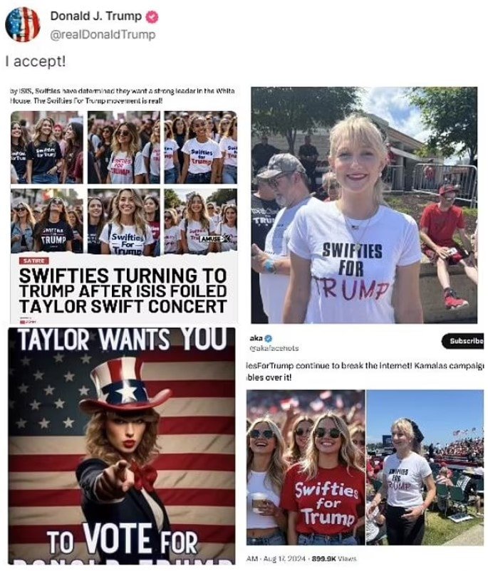 Taylor Swift ve Başkanlık Yarışı: Trump ile Gerginlik