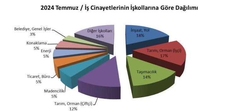 Temmuz 2024 İş Cinayeti Raporu: 144 İşçi Hayatını Kaybetti