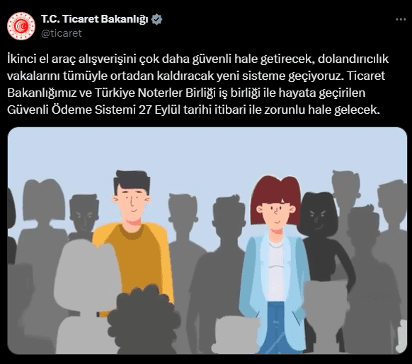 Ticaret Bakanlığı'ndan Yeni Güvenli Ödeme Sistemi
