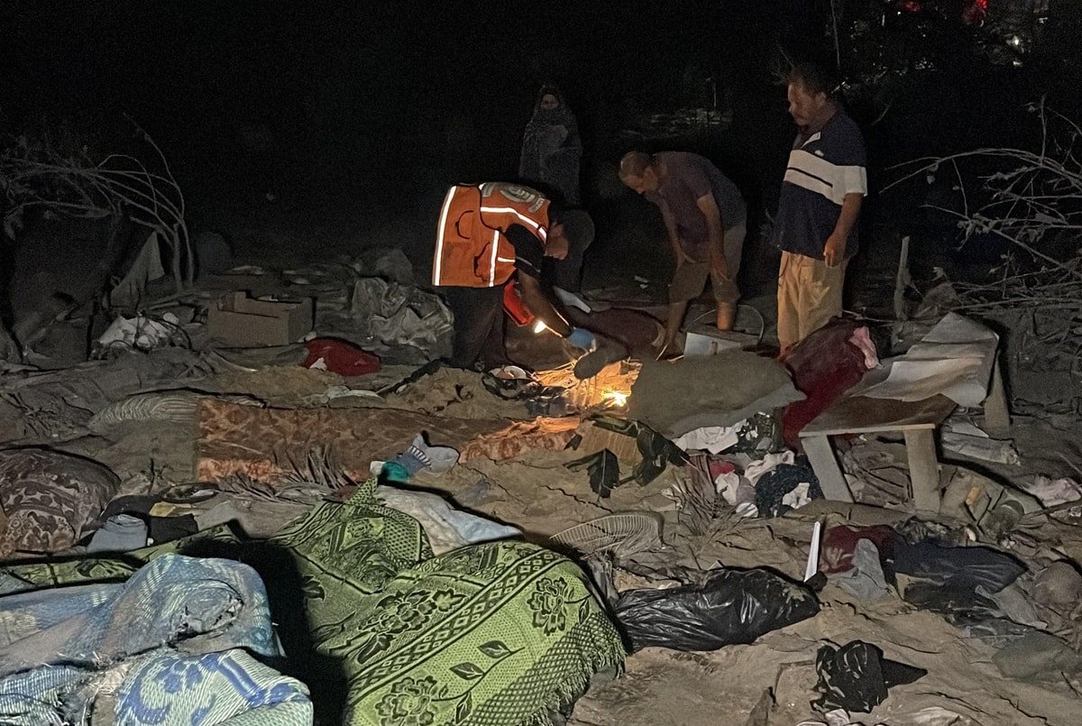 İsrail'in Gazze'deki Çadırlarına Yine Saldırı: Yok Olan Ailelerin Dramı