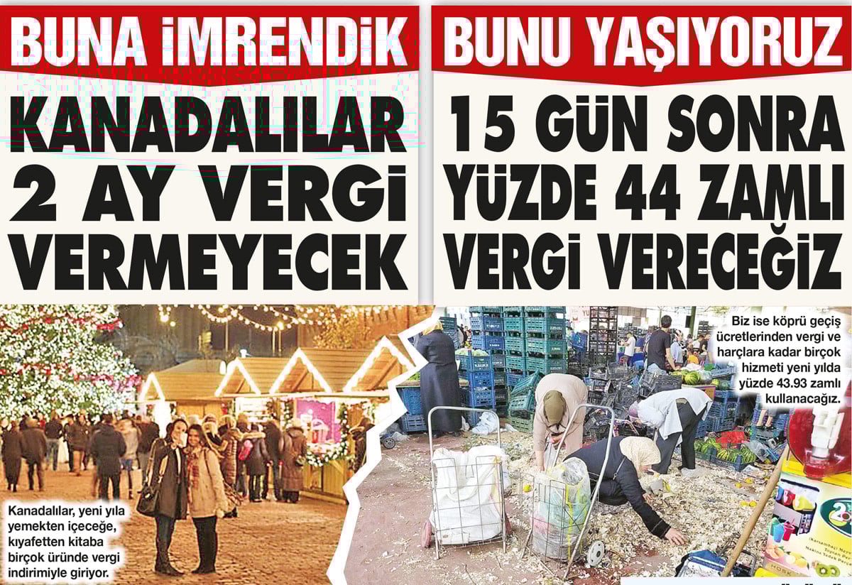 Kanada'da Vergi Tatili Uygulaması