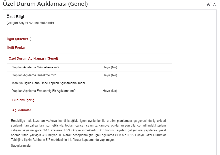 İş Akdi Fesih Sözleşmesi Detayları