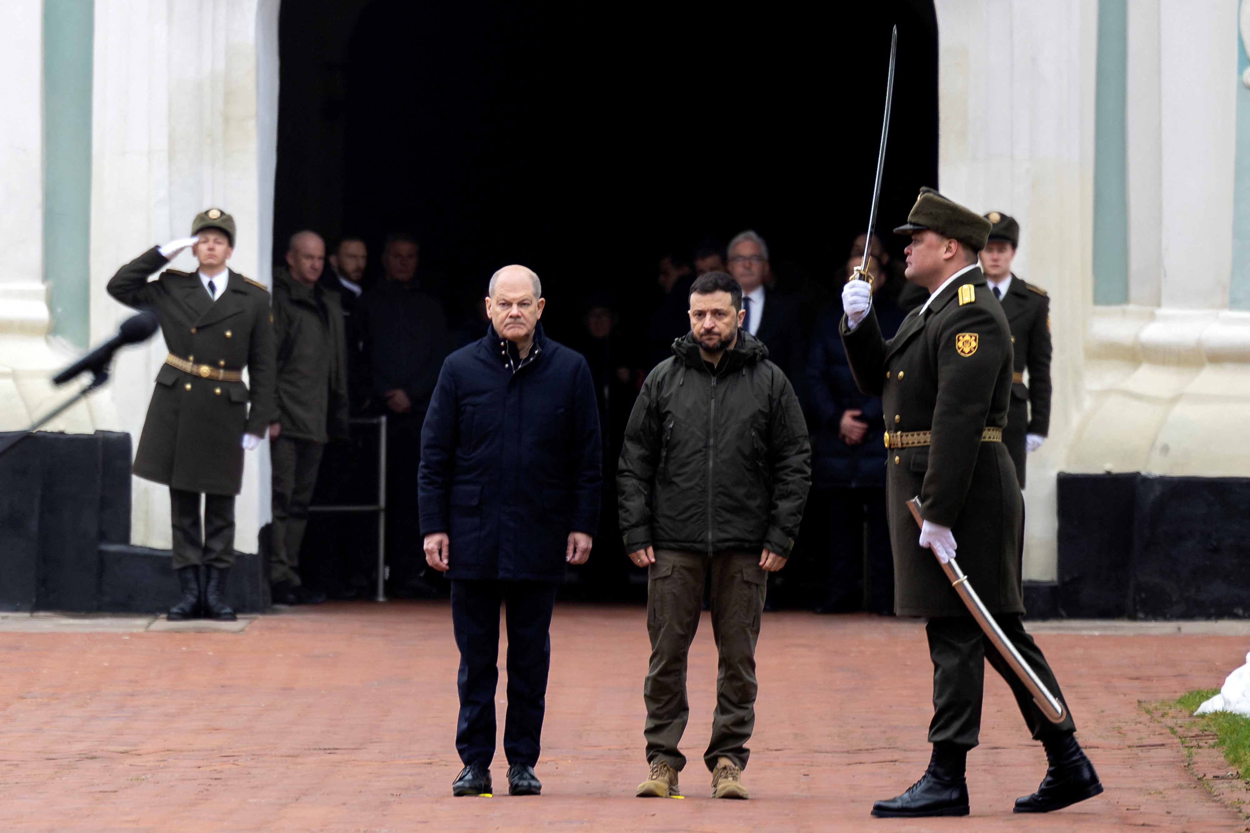 Almanya Başbakanı Olaf Scholz'un Ukrayna Ziyareti