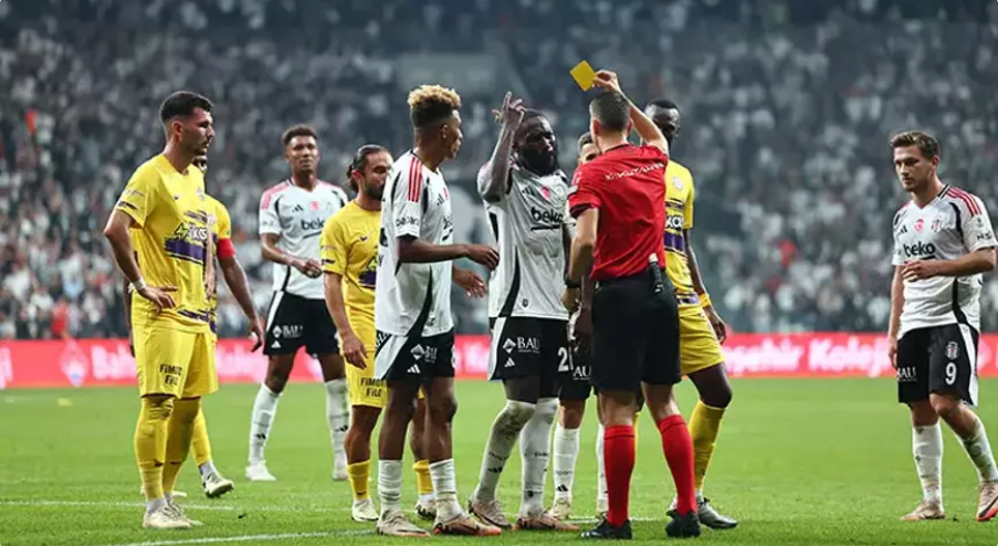 Beşiktaş'ın Kart Ceza Durumu