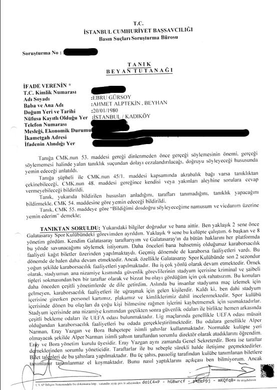 Ali Koç'tan Galatasaray'a Sert İddialar