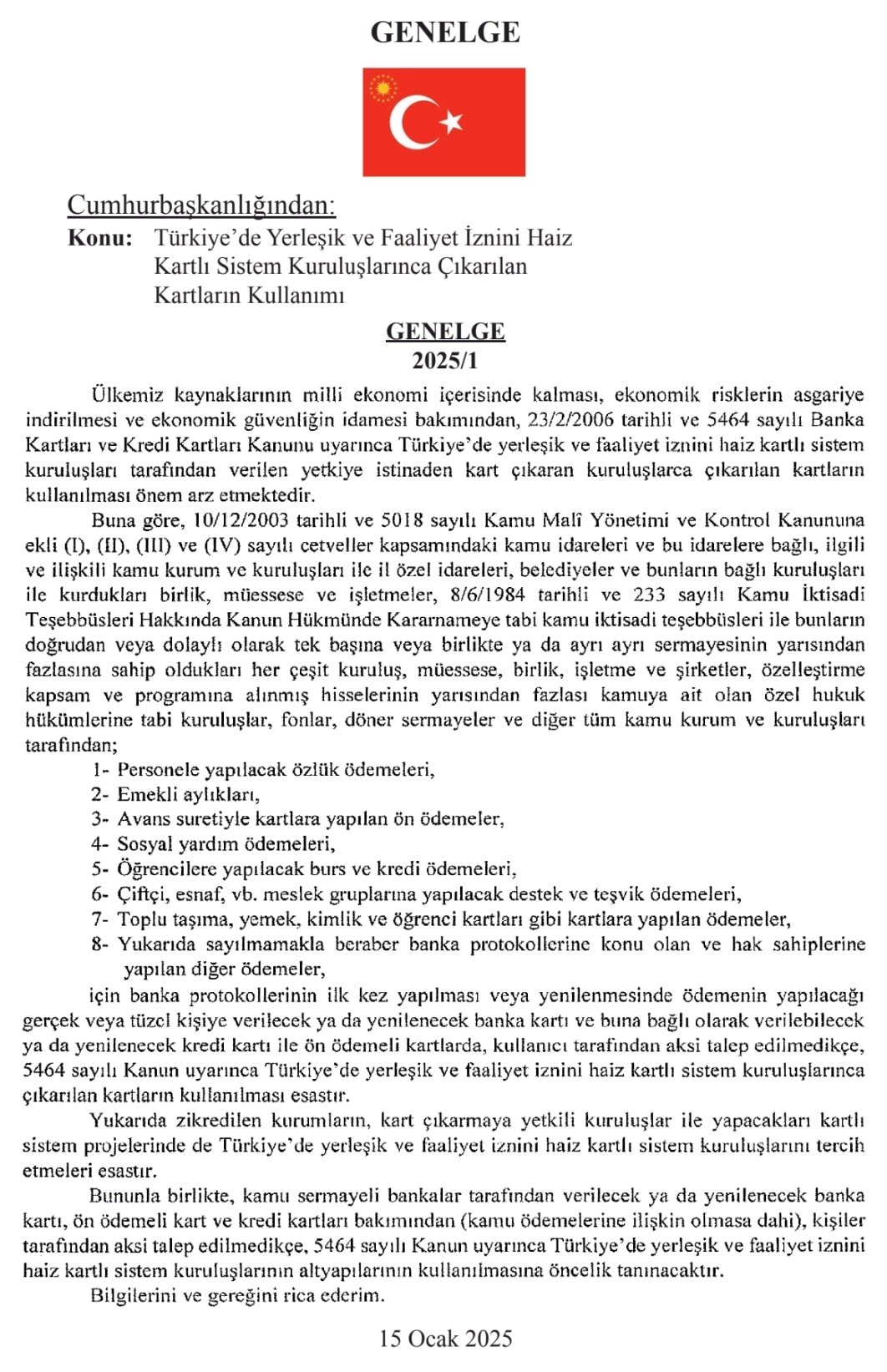 Gece Yarısı Dikkat Çeken Banka ve Kredi Kartı Düzenlemesi