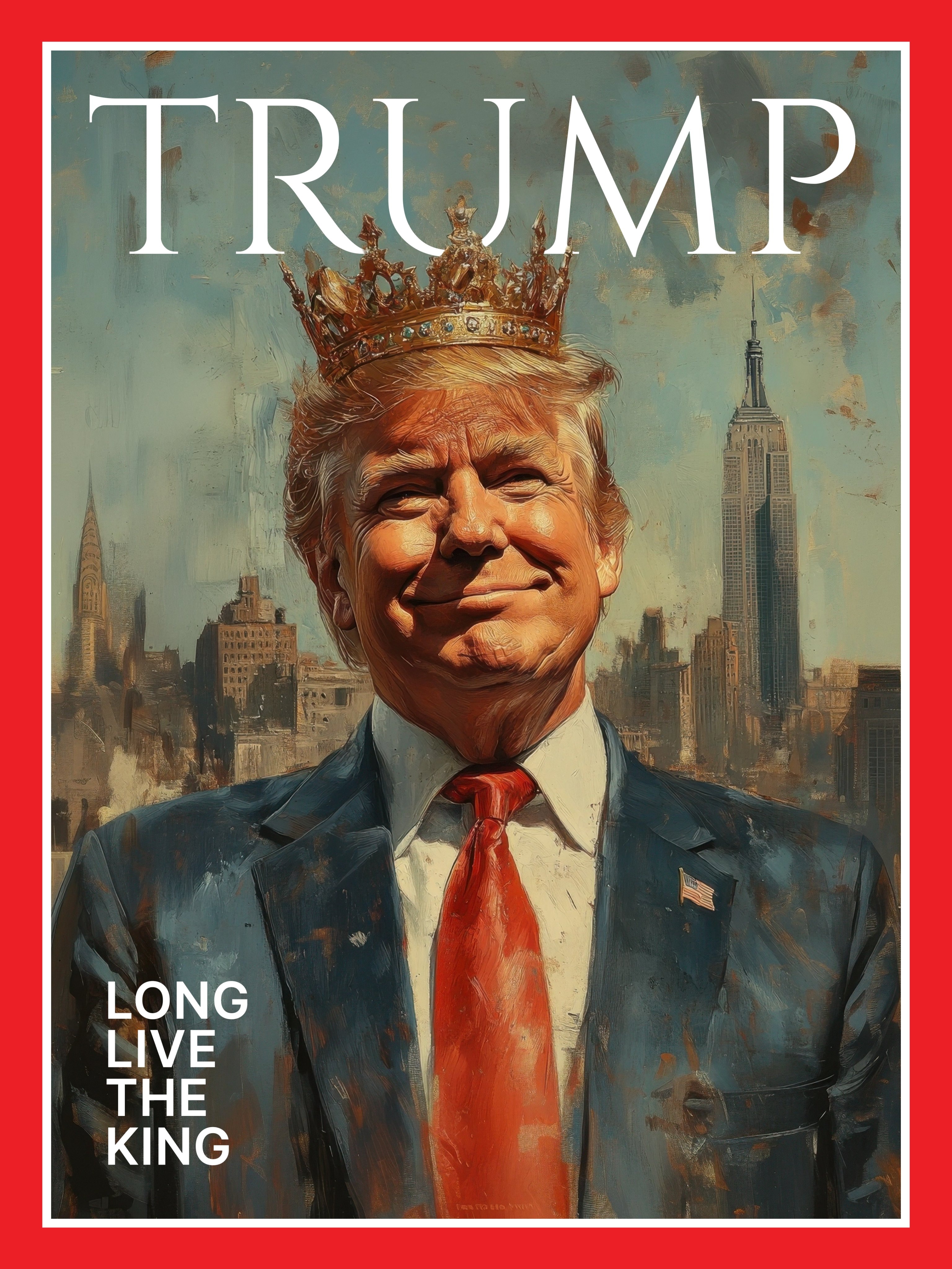Beyaz Saray'ın Resmi Sayfasından Şaşırtan Açıklama: Kral Trump!