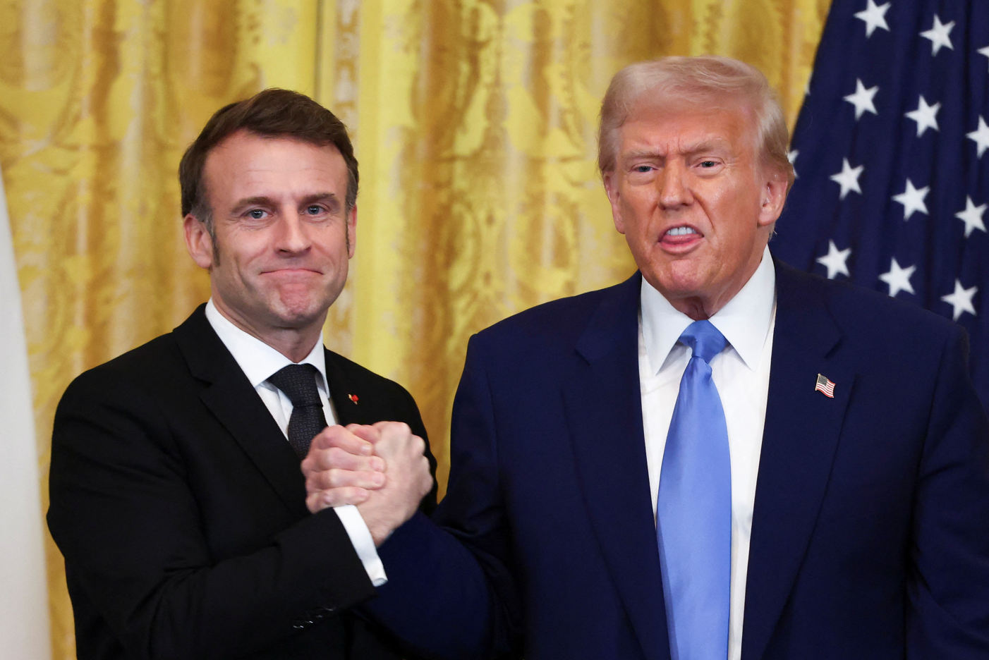 Trump ve Macron'dan Ukrayna İçin Umut Verici Görüşmeler
