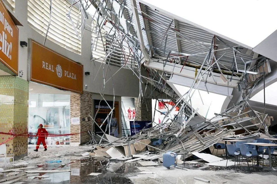 Trujillo'daki Alışveriş Merkezinin Çöküşü