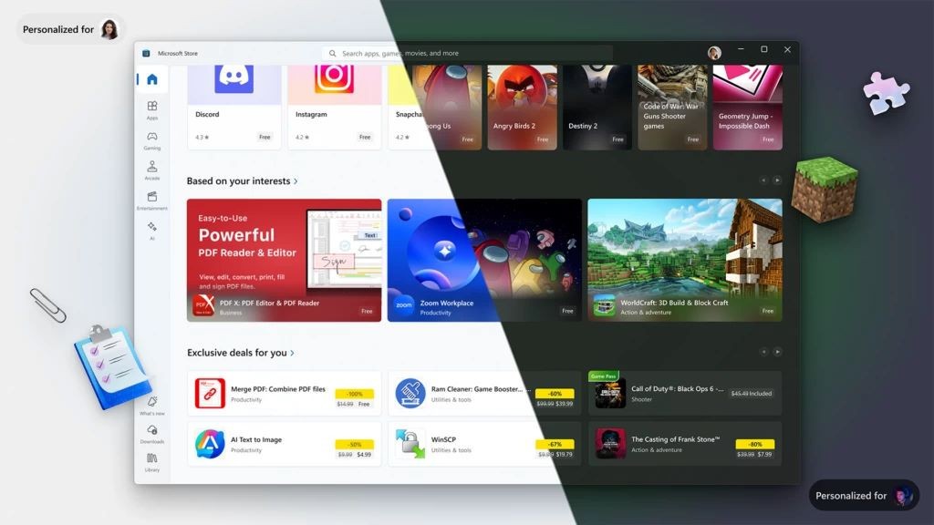 Microsoft, Windows 11'de Uygulama Mağazasıyla Sınırları Zorluyor