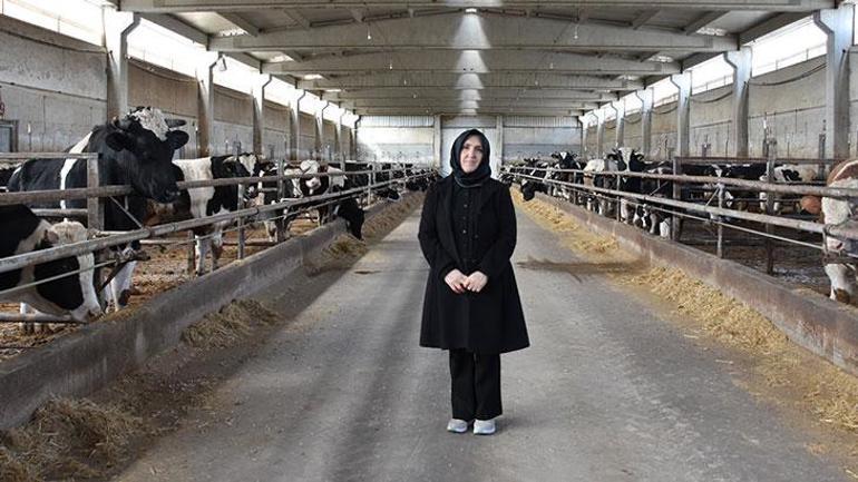 Devlet Desteğiyle Ev Hanımlığından Patronluğa: 900 Hayvanlı Çiftliğin Sahibi Olan Kadın