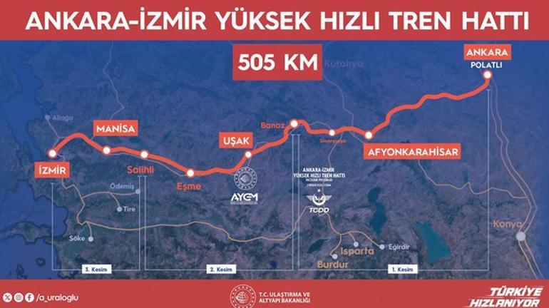 Ankara ile İzmir Arasında Hızlı Trenin Nebi Değişen Yolculuğu: 14 Saatlik Yol 3,5 Saate İnecek