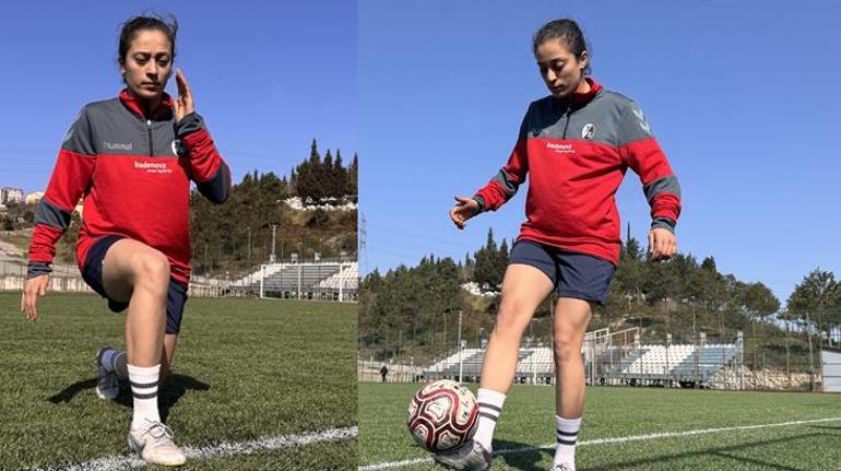 Milli Futbolcu Elanur, Babasının Yükünü Sırtlandı!